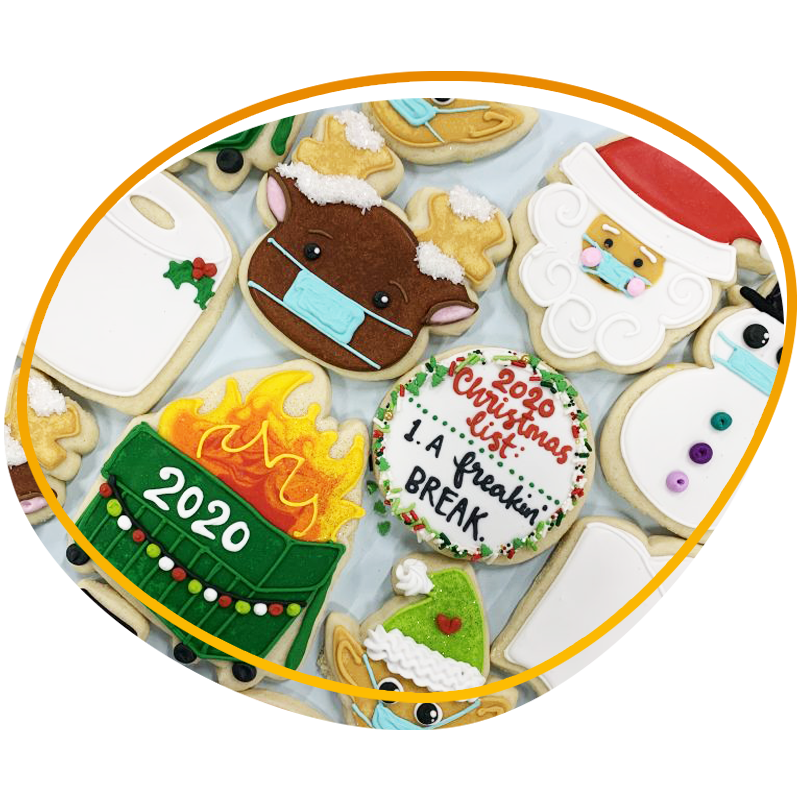 Decorated CookiesTheme - My Favourite Christmas